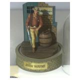 The Franklin mint John Wayne Hand painted