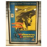 The Wonderful Country movie poster, original