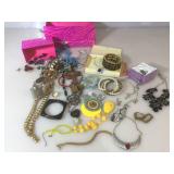 Lot of costume jewelry