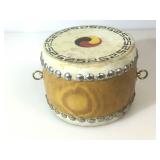 Olympiad 88 Seoul Korea drum, approx 8x6 inches