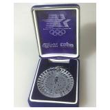1984 Olympiad, Los Angeles Glass medal