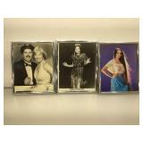 3- 8 x 10 glossy Autographed photos, Marilyn