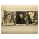 2 8 x 10 glossy Autographed photos, patti Page,