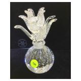 Vintage Murano pineapple form perfume bottle,