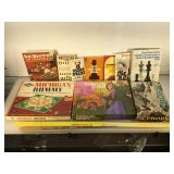 Group of Vintage games and books on Chess