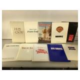 10 Hollywood Movie Press promo pacs, each with