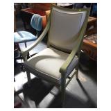 White arm chairs from high end hotel