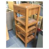 Pair of wooden nightstands