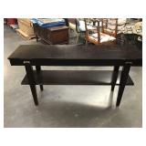 The Lucien Rolling Collection, hall table w/brass