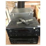 Pair of receivers and trunk