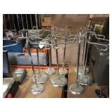 Lot of stainless valets