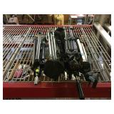 Lot of camera tripods