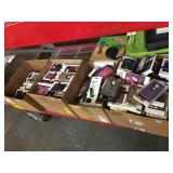 4 Boxes of new Phone Cases and screen protectors