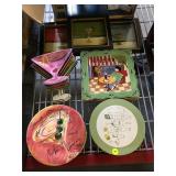 Lot of Martini plates and more