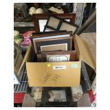 Lot of assorted picture frames