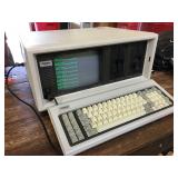 Vintage Compaq Travel Computer with carry case -