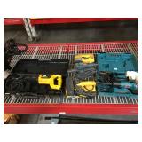 Lot of assorted power tools