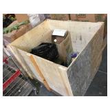 Wood Gaylord with various Video Game Arcade parts