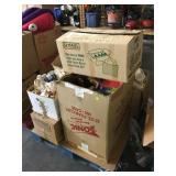 Pallet lot of assorted house hold items and more