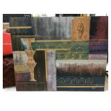 Large painting on canvas, signed by artist,