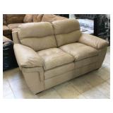 Light brown couch, approx 70 inches long