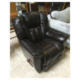 Dark brown La Z Boy recliner