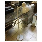 Metal floor lamp, approx 54 inches tall