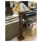 Frank Lloyd Wright style Stained glass shade