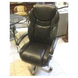 Serta dark brown office chair