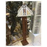 Frank Lloyd Wright style Stained glass shade,