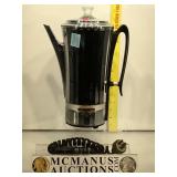 Vintage Universal Art Deco era coffee maker,