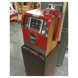 Caille Cadet 25 cent slot machine, 1936, working,