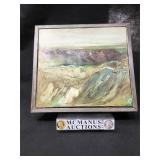 Daniel Griffin, original oil on canvas, Mendocino