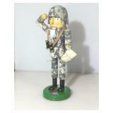 Traditional Wood Nutcracker, 14.5 inches,