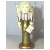 Traditional Wood Nutcracker, 14 inches, Angel,