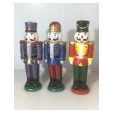 3 - 12 inch Nutcracker Suite candles, unused