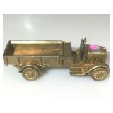 Vintage 10 inch Chevy Stake bed truck, cast iron