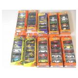 10 multi pc Matchbox vehicle sets in blister pacs