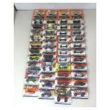45 new Matchbox vehicles in blister pacs