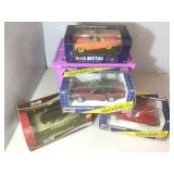 4 Revell 1:18 scale die cast vehicles, all mib