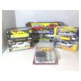 7 die cast 1:24 scale model vehicles, inc multi
