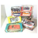 8 Die cast 1:24 and 1:25 scale models, mint in