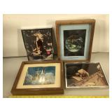 2 Space Shuttle color photos, with 2 Kennedy