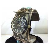 Indian made Turquoise Braclet Cuff