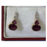 14k Gold earrings with box