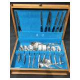 Flatware with box Silver Plated