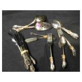 Flatware silver plated