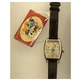 Ingersoll Disney Donald Duck watch with extra