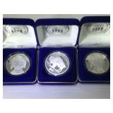 3 piece Replica Buffalo Rounds with boxes