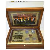 Obsolete Racketeer Nickels Collection - with wood